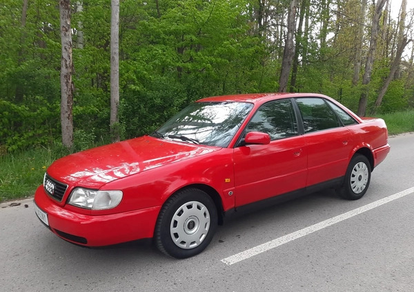 Audi A6 cena 12900 przebieg: 287000, rok produkcji 1995 z Dęblin małe 529